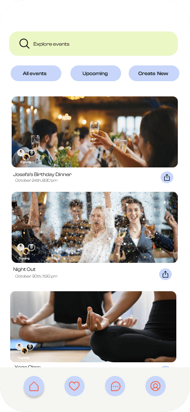 CatchApp — pantalla 2