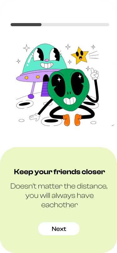 CatchApp — Onboarding · Amigos cerca