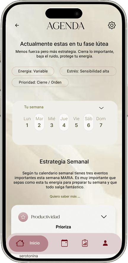 Vibe — Agenda · Estrategia semanal